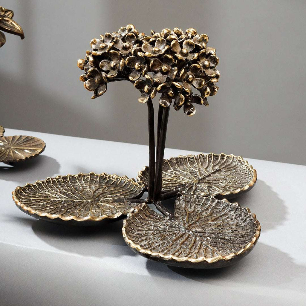 Brass Decorative Urli With Tree Showpiece Vedansh Craft