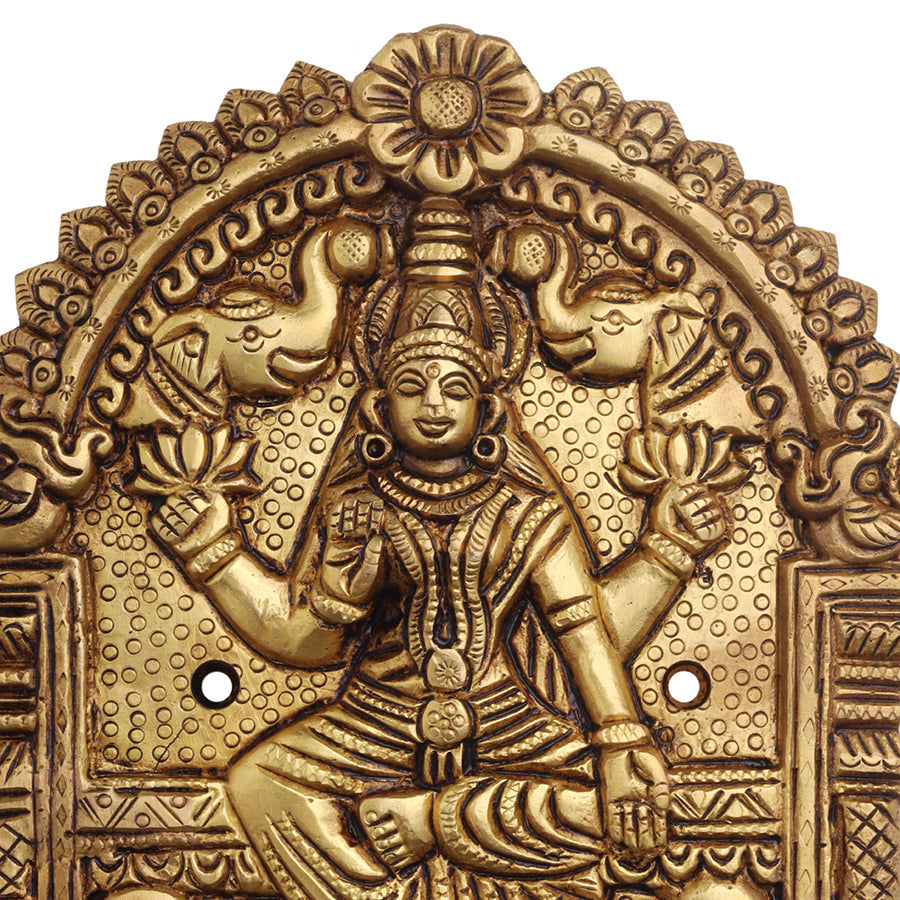 Brass Ashtalakshmi Plates Set (6 Inch) Vedansh Craft