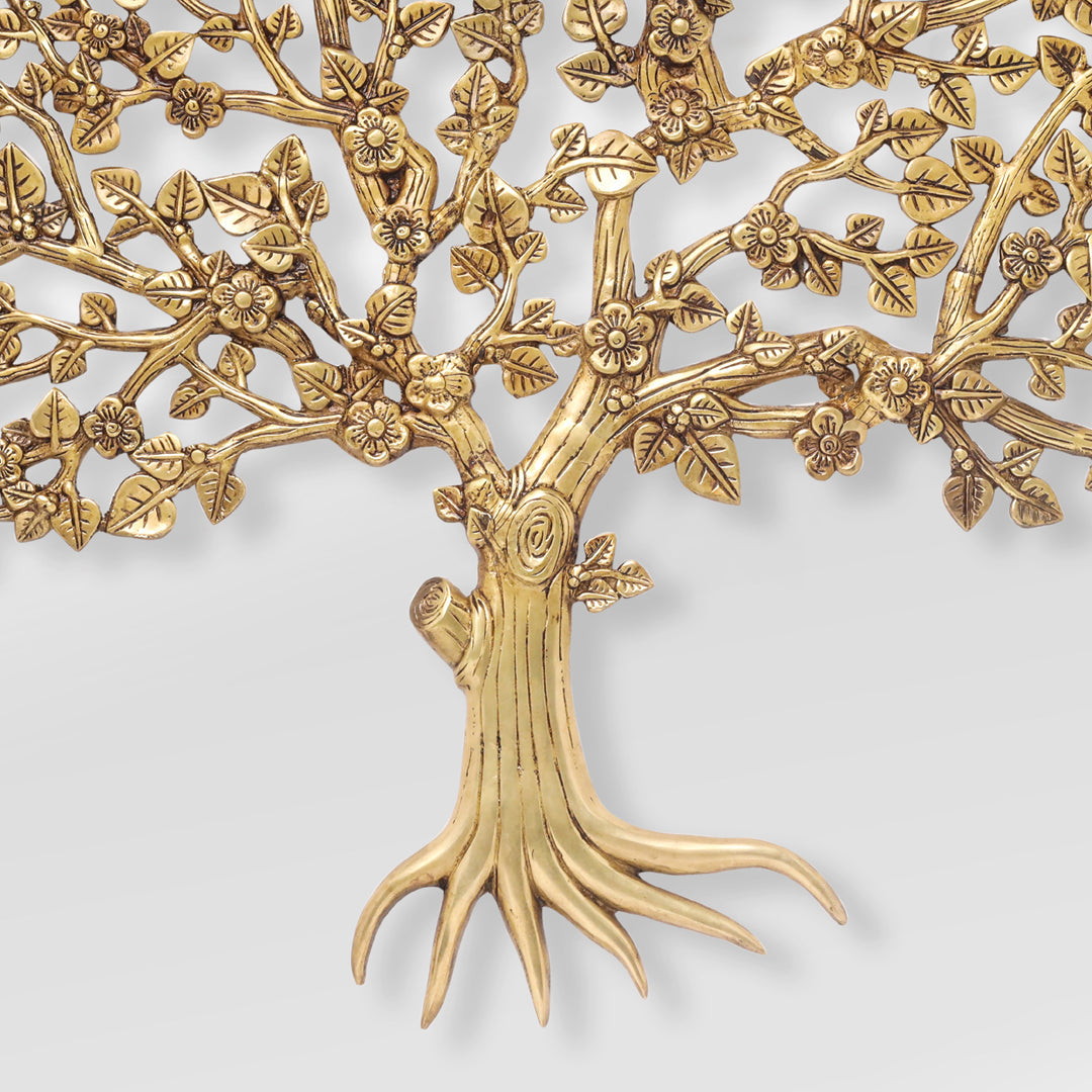 Brass Kalpvriksha Wall Hanging (27 INCH) Vedansh Craft