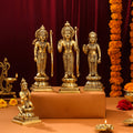 Brass Ram Darbar Idols Set Vedansh Craft