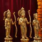 Brass Ram Darbar Idols Set Vedansh Craft