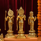 Brass Ram Darbar Idols Set Vedansh Craft