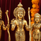 Brass Ram Darbar Idols Set Vedansh Craft