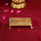 Brass Pooja Chowki (4.5 Inch) Vedansh Craft
