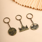 Taj Mahal Keychain Set Of Three (3.5 Inch) Vedansh Craft
