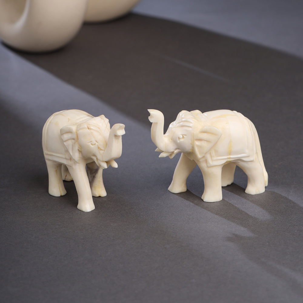 Elephant Statue Pair Vedansh Craft