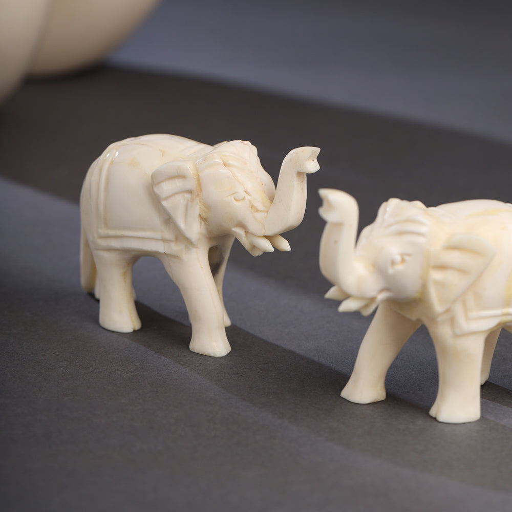 Elephant Statue Pair Vedansh Craft