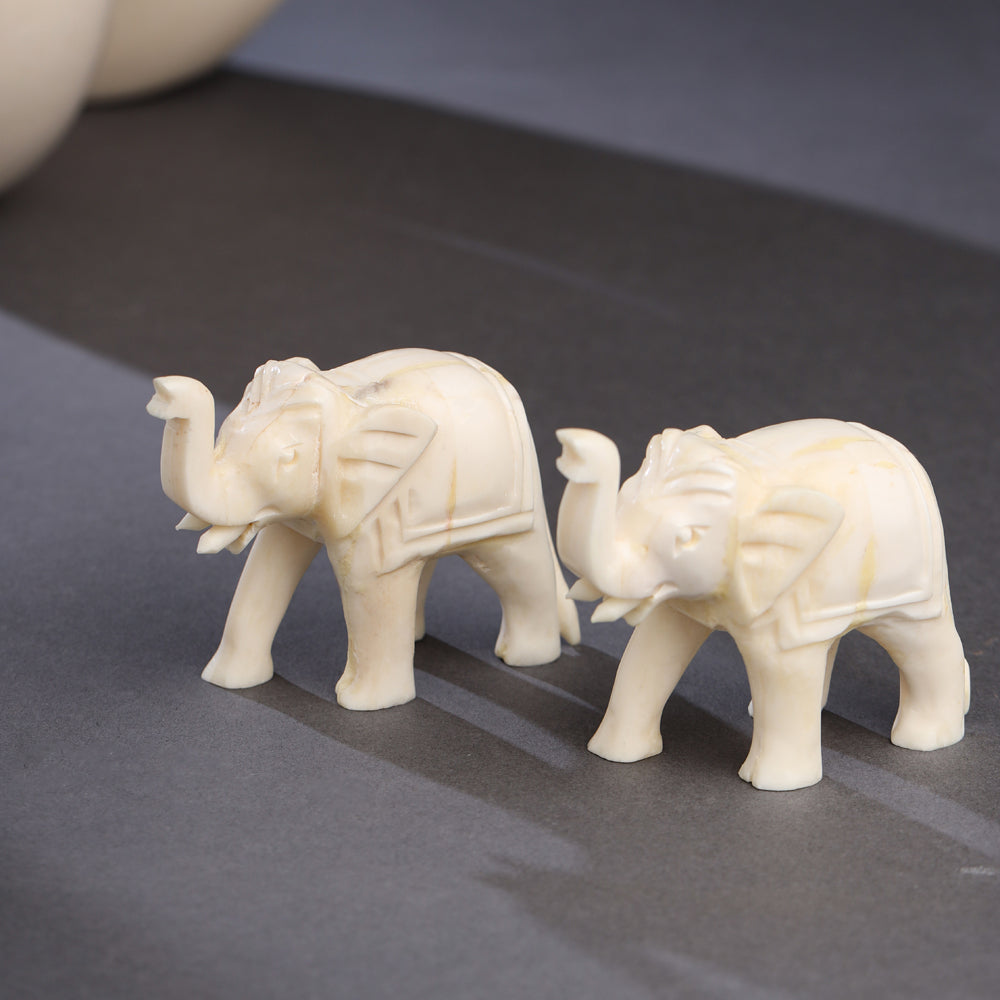 Elephant Statue Pair Vedansh Craft
