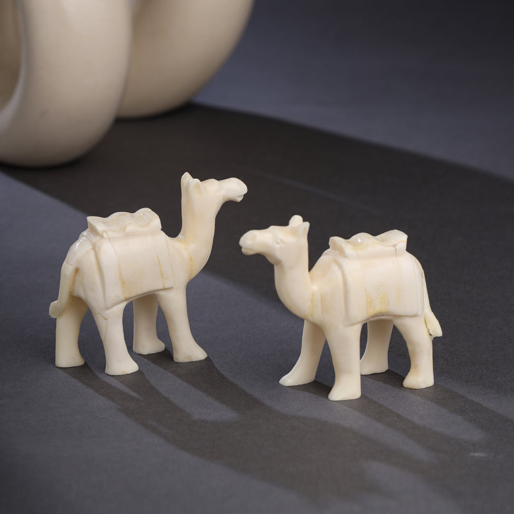 Camel Statue Pair (3 Inch) Vedansh Craft
