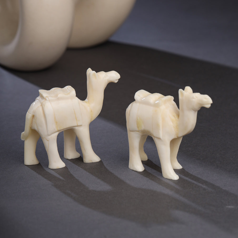 Camel Statue Pair (3 Inch) Vedansh Craft