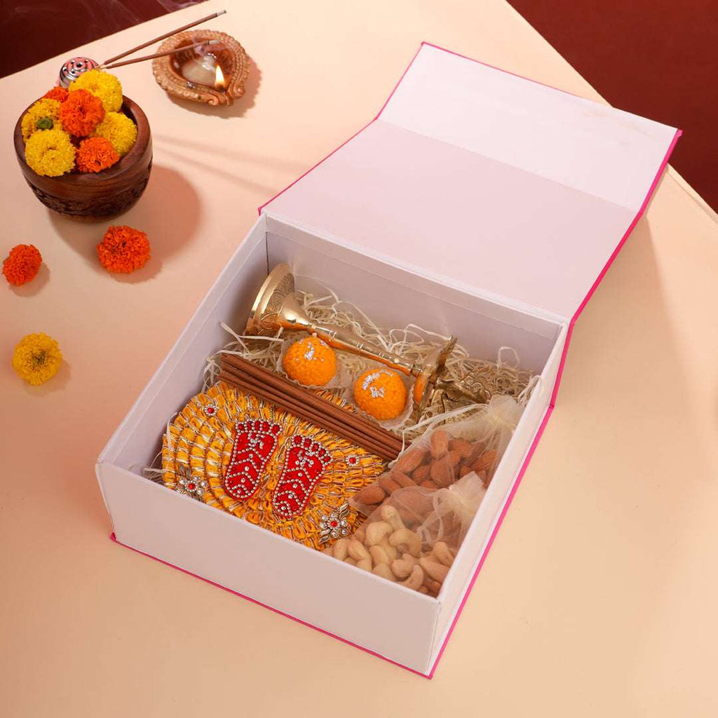Brass Peacock Samai Festive Gift Hamper Vedansh Craft