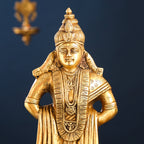 Brass Vitthal Rukmini Idols Set Vedansh Craft