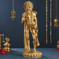Brass Standing Hanuman Idol (23 Inch) Vedansh Craft