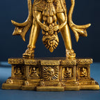 Brass Standing Hanuman Idol (15.5 Inch) Vedansh Craft