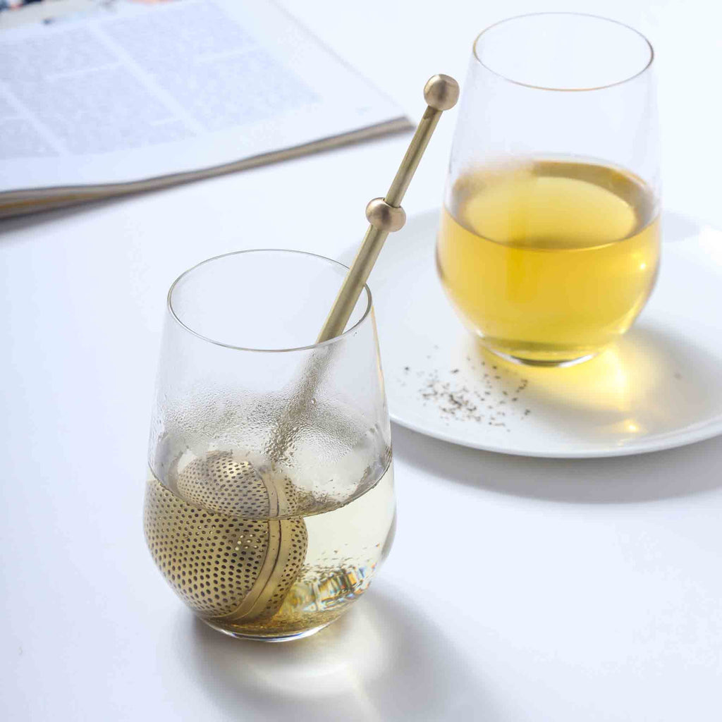 Brass Pump Tea Infuser (7 Inch) Vedansh Craft