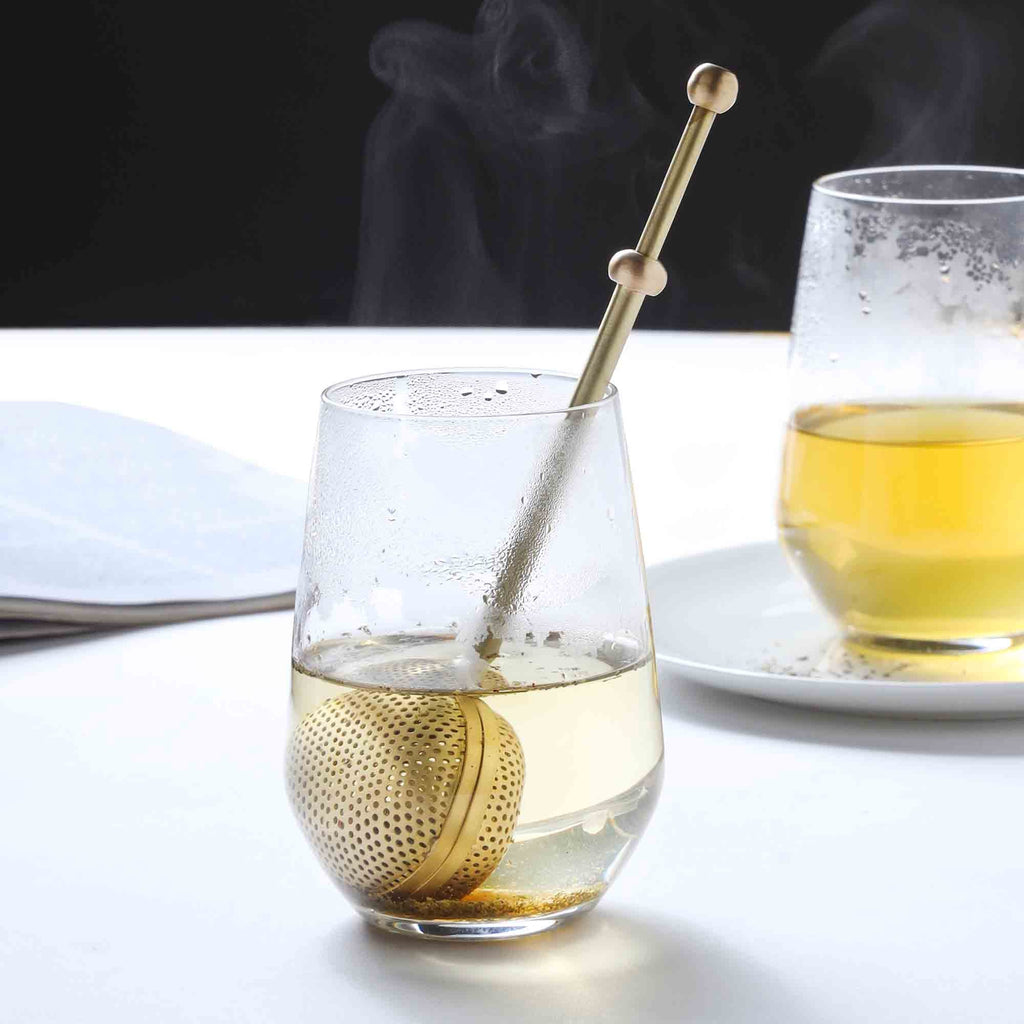 Brass Pump Tea Infuser (7 Inch) Vedansh Craft