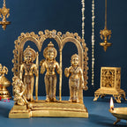 Brass Ram Darbar Statue (12 Inch) Vedansh Craft