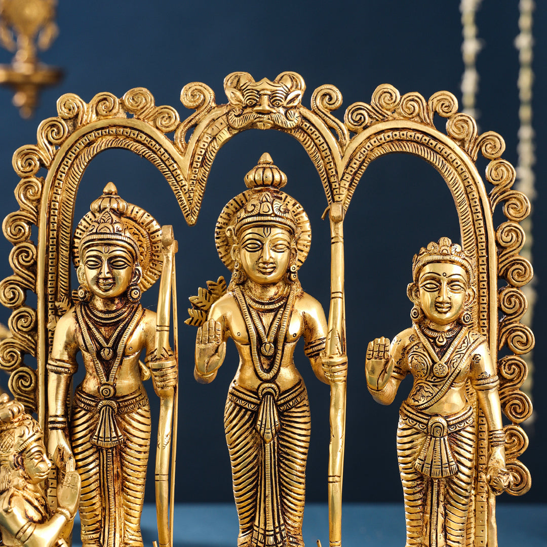 Brass Ram Darbar Statue (12 Inch) Vedansh Craft
