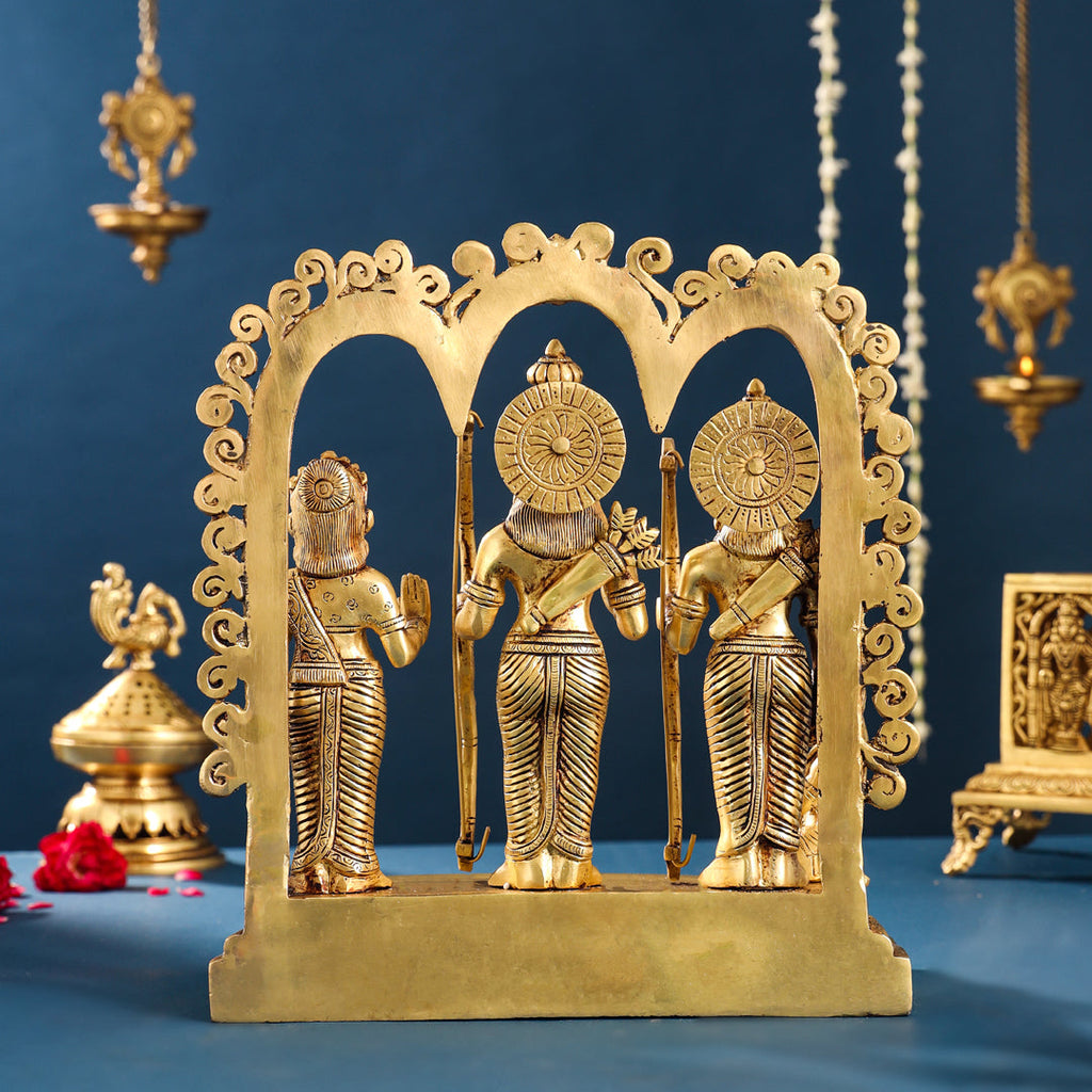 Brass Ram Darbar Statue (12 Inch) Vedansh Craft