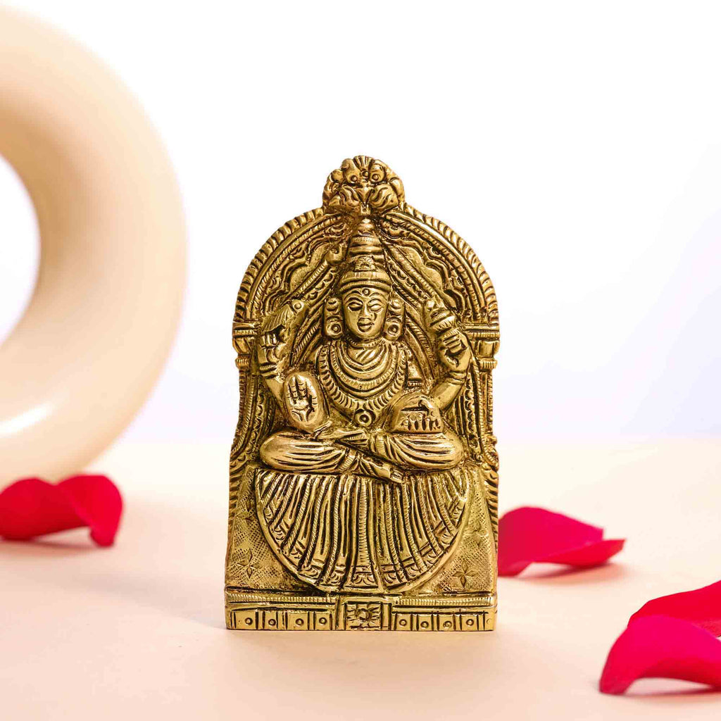 Brass Madurai Meenakshi Devi Idol (4 Inch) Vedansh Craft