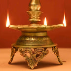 Brass Superfine Krishna Lamp (26 Inch) Vedansh Craft