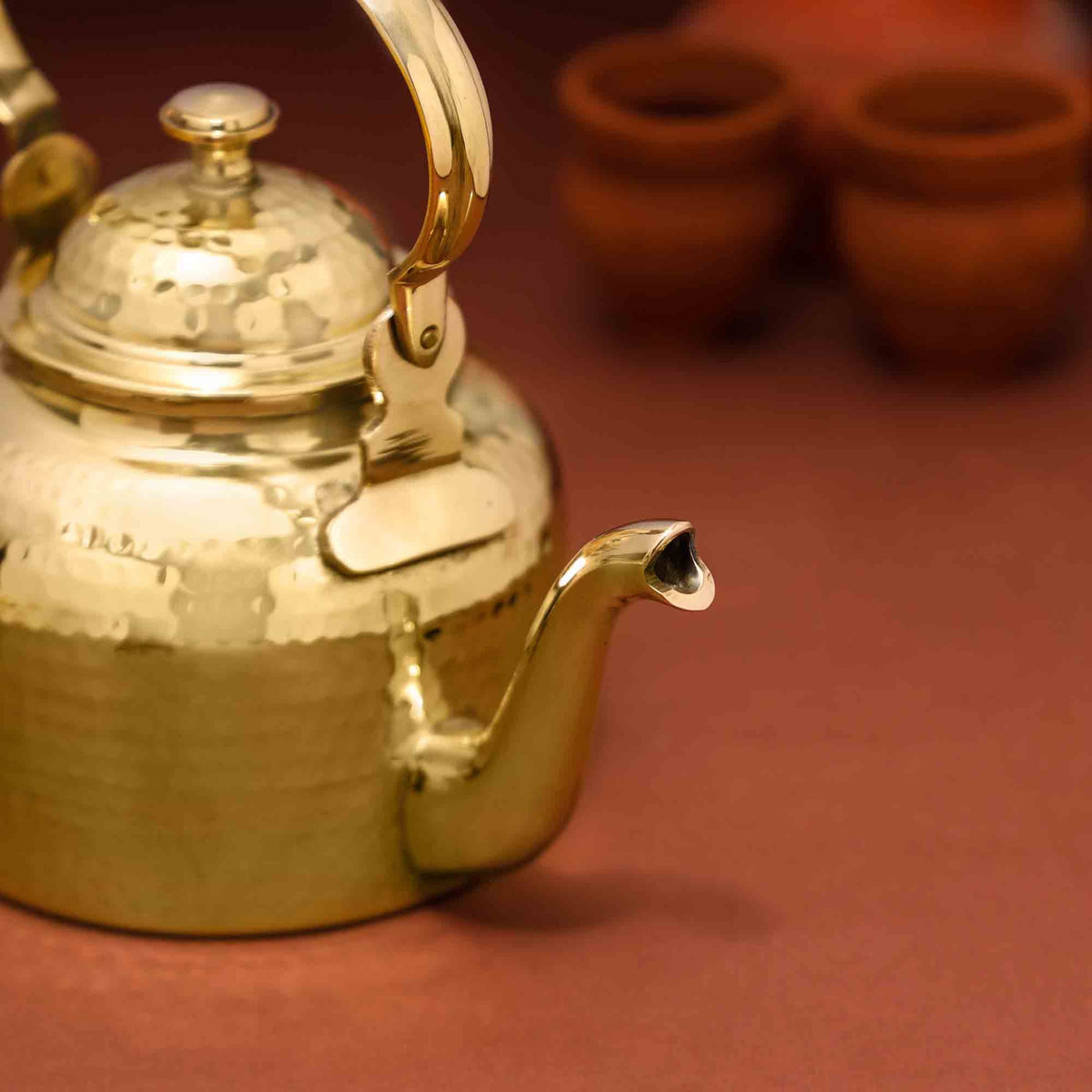 Brass Tea Pot/Kettle Vedansh Craft