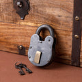 Iron Door Lock With Two Keys Vedansh Craft