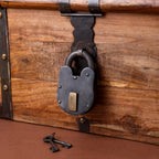 Iron Door Lock With Two Keys Vedansh Craft