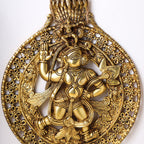 Brass Lord Hanuman Wall Hanging (12 Inch) Vedansh Craft
