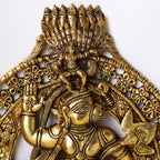 Brass Lord Hanuman Wall Hanging (12 Inch) Vedansh Craft