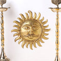 Brass Sun Face Wall Hanging (14.5 Inch) Vedansh Craft