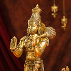 Brass Superfine Standing Hanuman Idol (20 Inch) Vedansh Craft