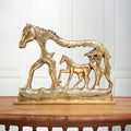 Brass Modern Horse Showpiece (12 Inch) Vedansh Craft