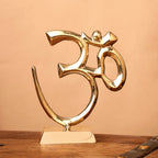 Brass Table Top Om Stand Vedansh Craft