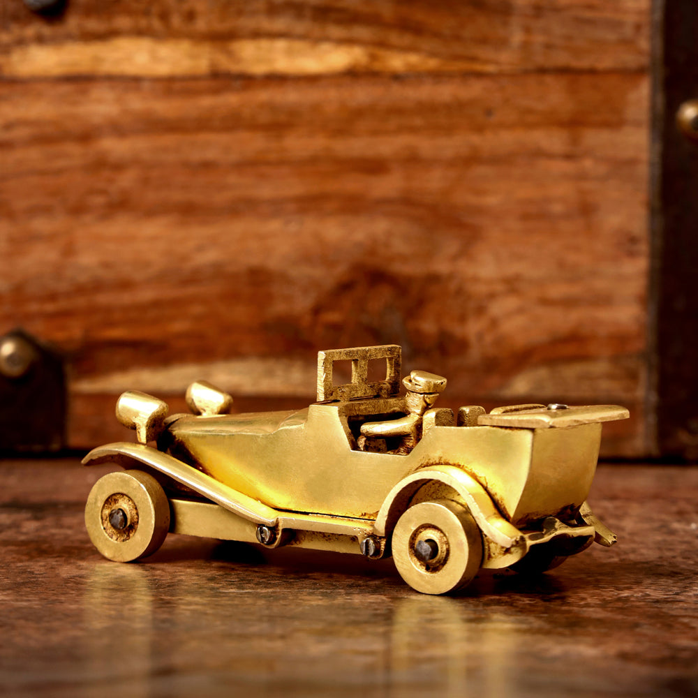 Brass Vintage Car (2 Inch) Vedansh Craft
