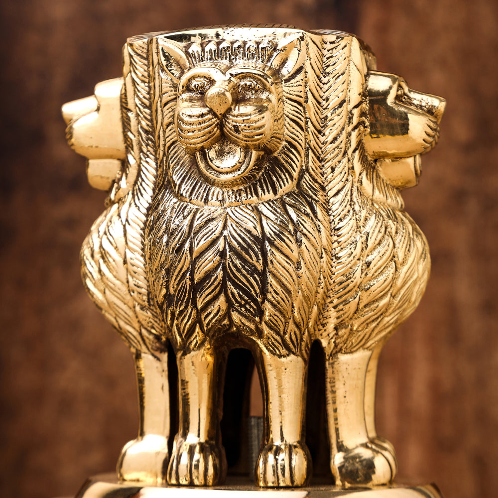 Brass Ashok Stambh (10 Inch) Vedansh Craft