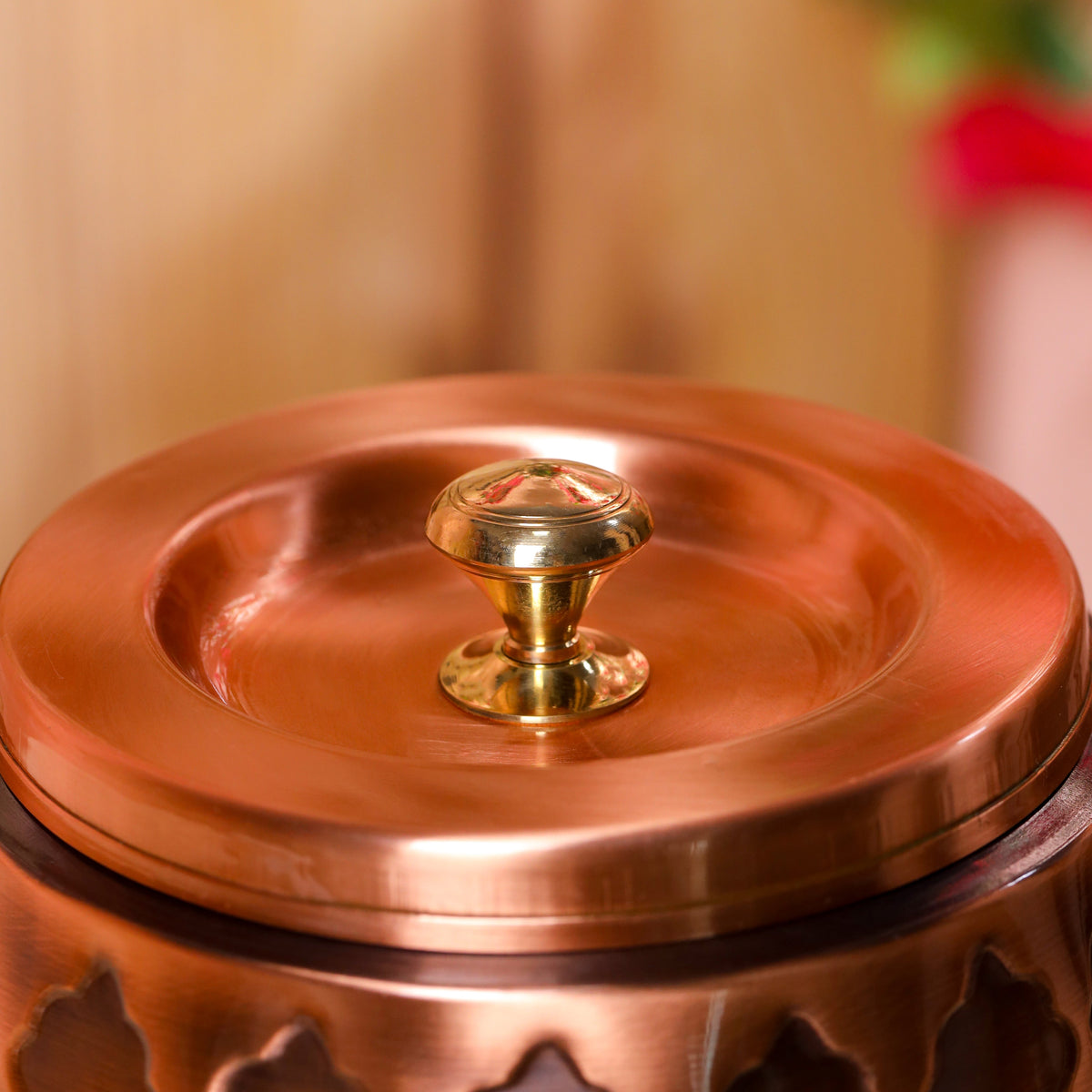 Copper Water Dispenser (11 Inch) Vedansh Craft