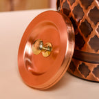 Copper Water Dispenser (11 Inch) Vedansh Craft