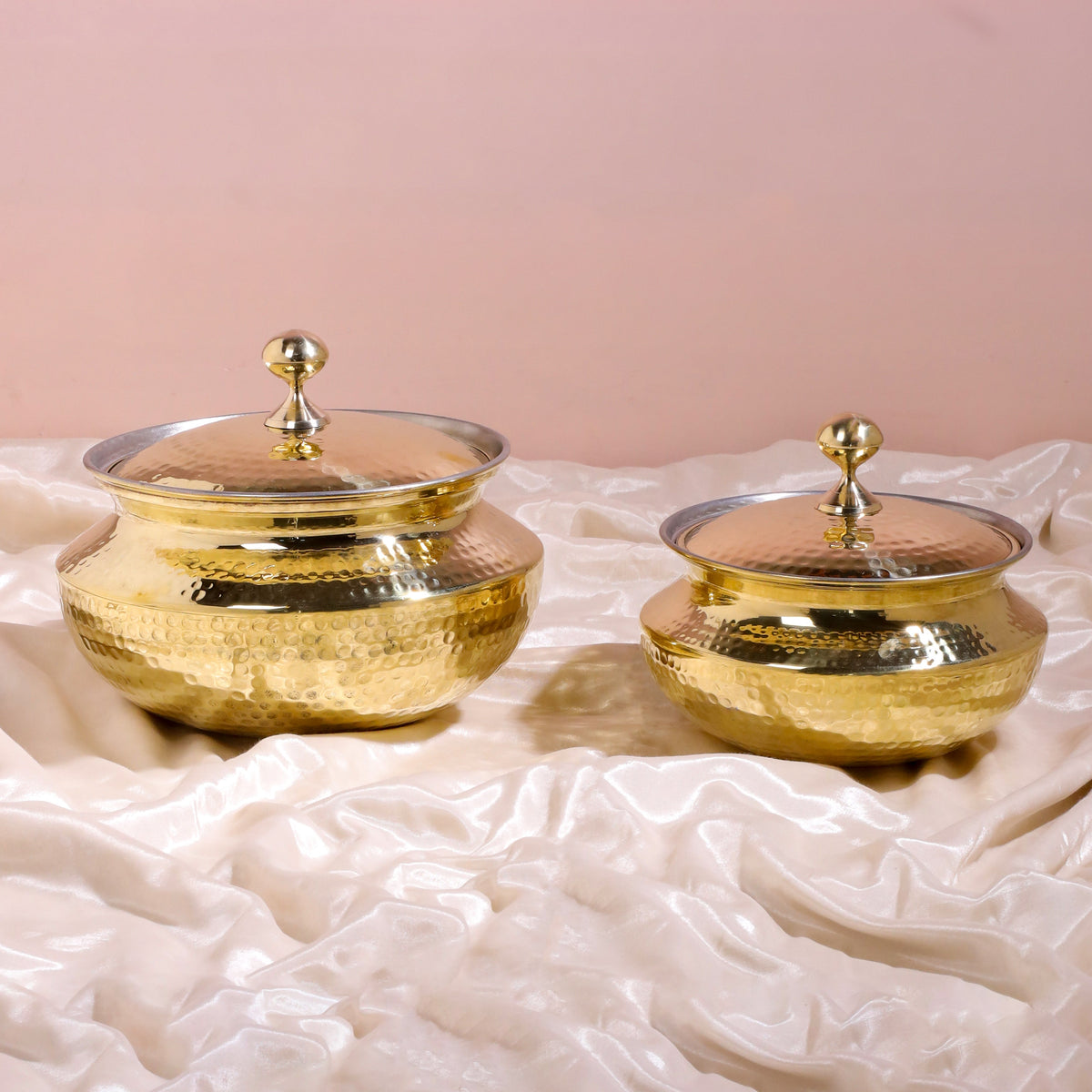 Brass Patila with Lid Vedansh Craft