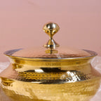 Brass Patila with Lid Vedansh Craft