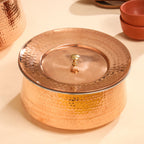 Copper Handi With Lid Vedansh Craft