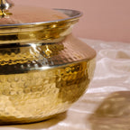 Brass Patila with Lid Vedansh Craft