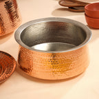 Copper Handi With Lid Vedansh Craft