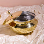 Brass Patila with Lid Vedansh Craft