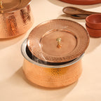 Copper Handi With Lid Vedansh Craft