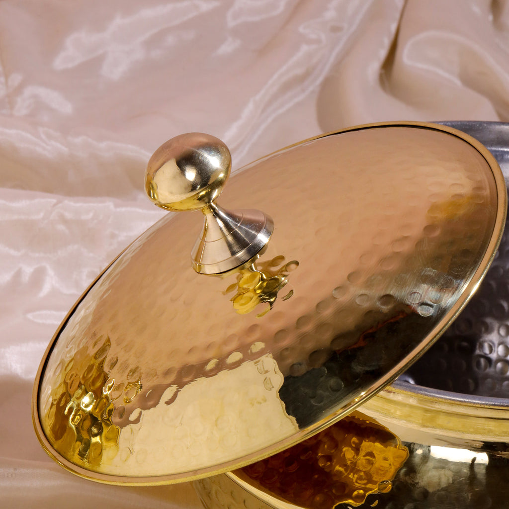 Brass Patila with Lid Vedansh Craft