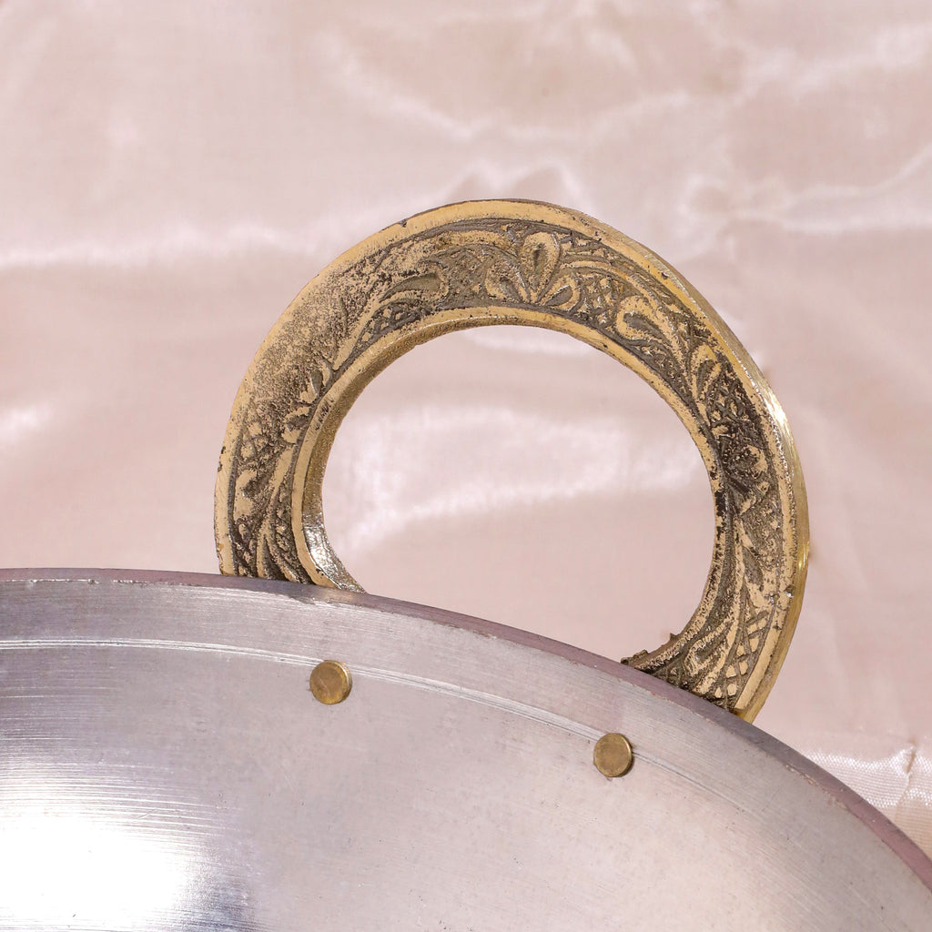 Brass Kadhai (13 Inch) Vedansh Craft