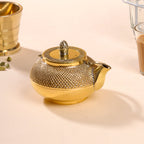 Brass Tea Pot/Kettle With Handle Vedansh Craft