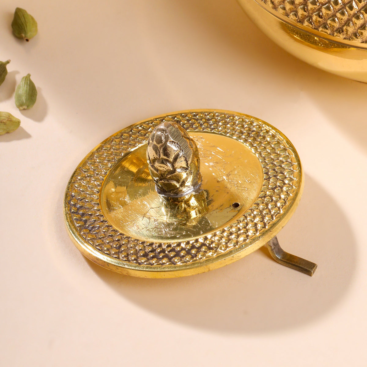 Brass Tea Pot/Kettle With Handle Vedansh Craft