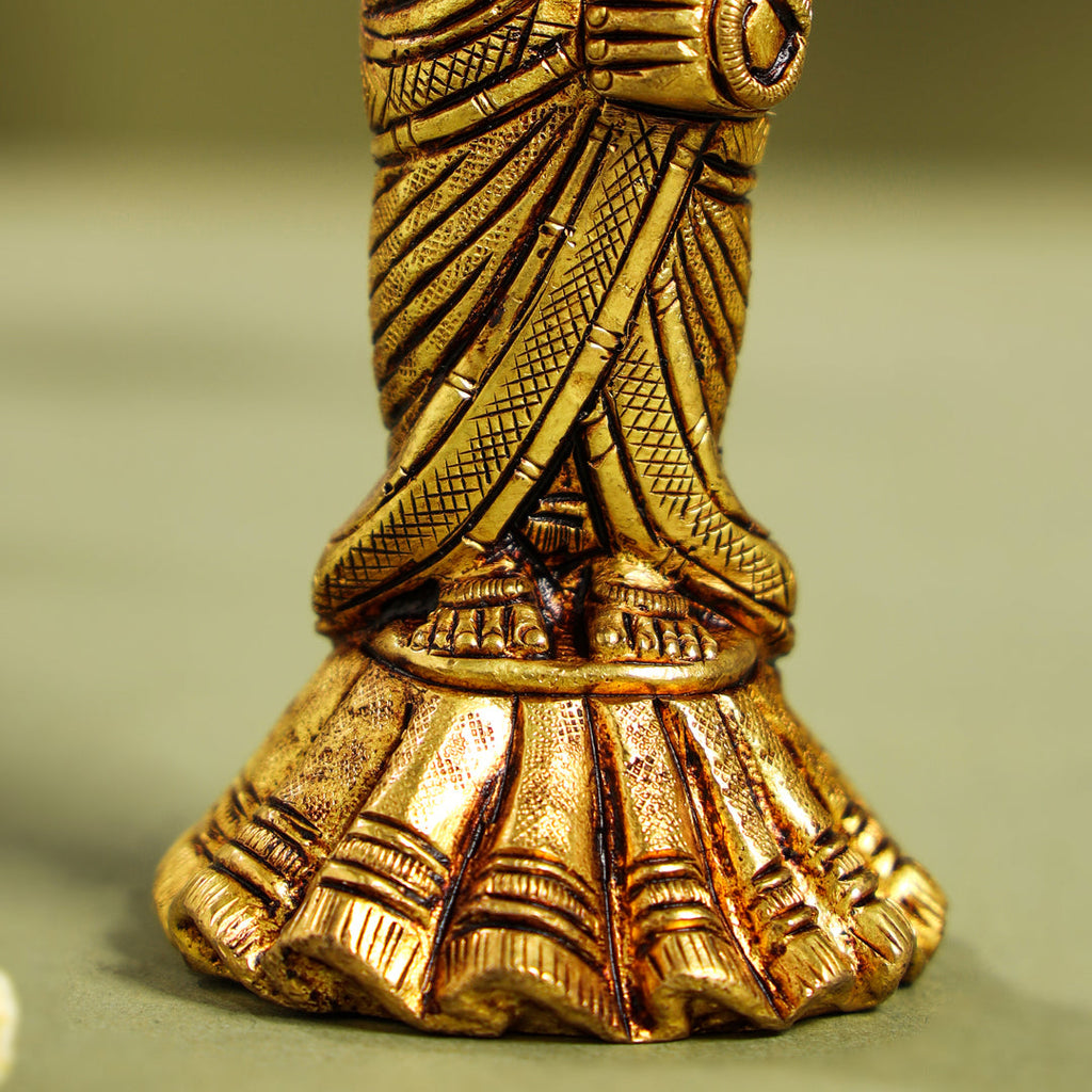 Brass Tirupati Balaji/Venkateshwar Idol Table Top Vedansh Craft